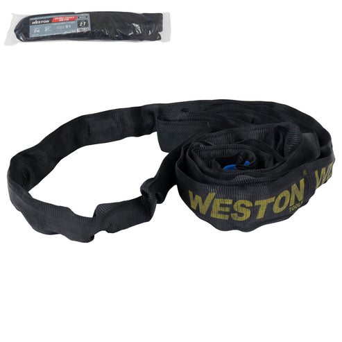 Eslinga Circulo Sin Fin Poliéster Negra 2M 2T | ME-1229