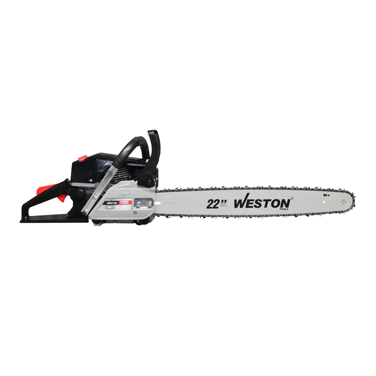 MOTOSIERRA A GASOLINA 56 CC C/BARRA WESTON 22"-MS-2200