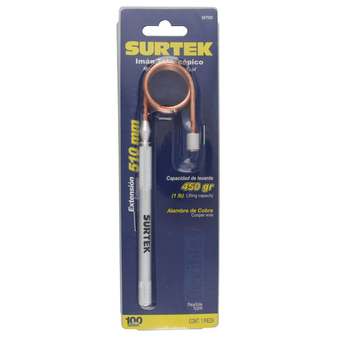 Levantador Magnético Flexible, 0.45 kg, Surtek MT03