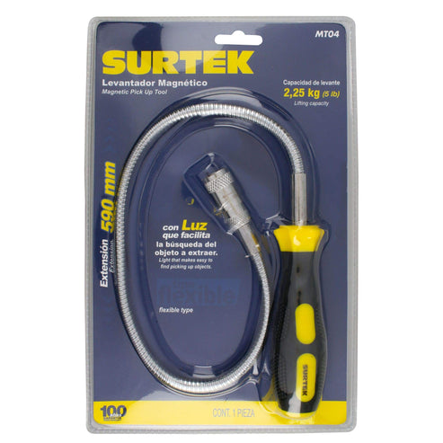 Levantador Magnético Flexible Con Luz, 2 kg, Surtek MT04