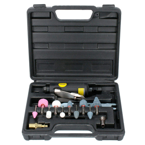 Juego De Moto-Tool Neumático Recto Con Accesorios, 1/4, Surtek MN414K