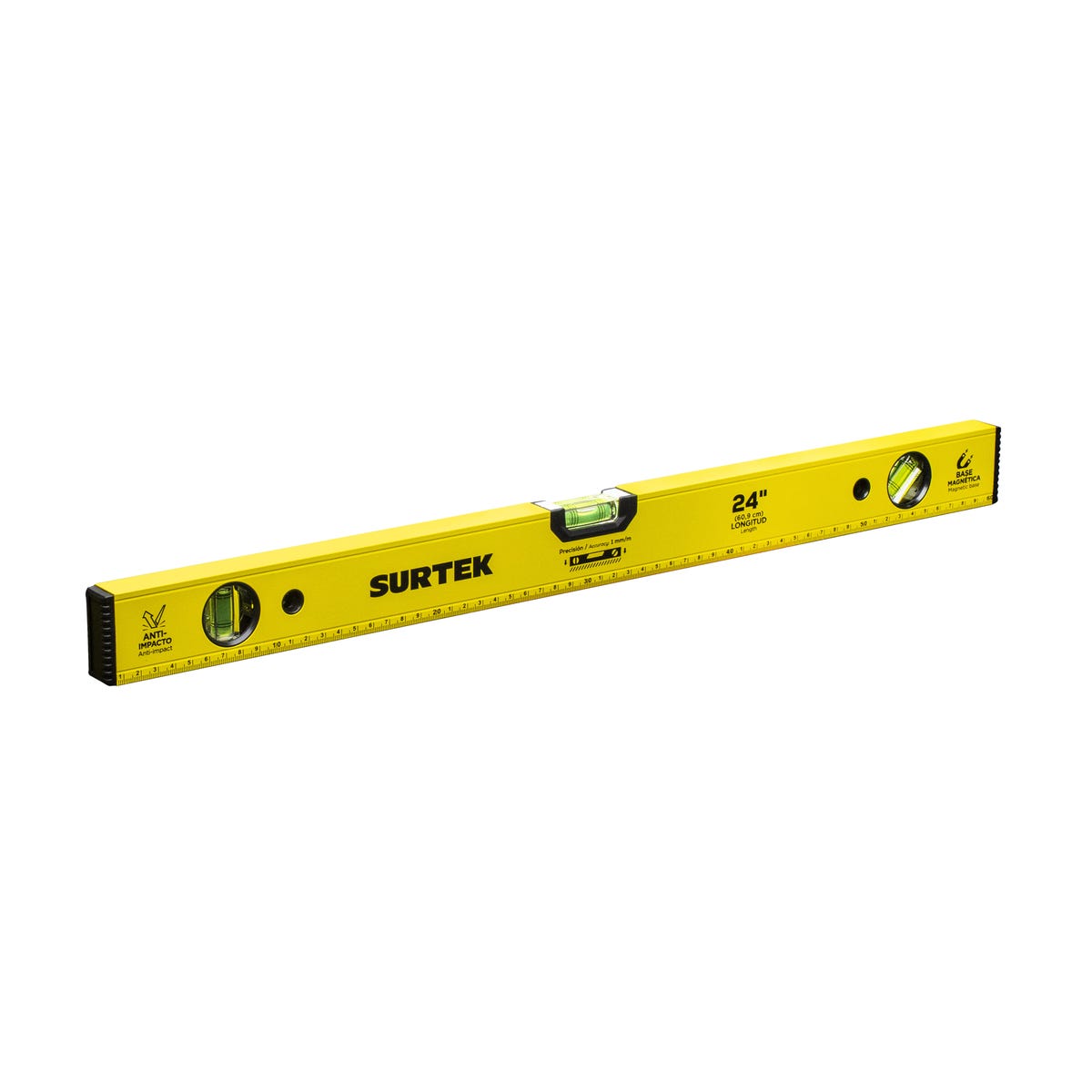 Nivel Magnético De Aluminio 24, Surtek N24M