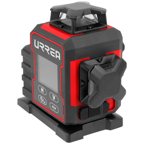 Nivel Láser 12 Líneas 360°, Pantalla LCD, Urrea NL12P
