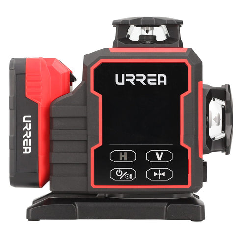 Nivel Láser 12 Líneas 360°, Pantalla LCD, Urrea NL12P