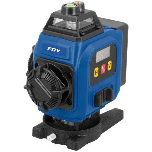 Nivel Láser 16 Líneas 360°, Pantalla LCD, Foy NLF16P