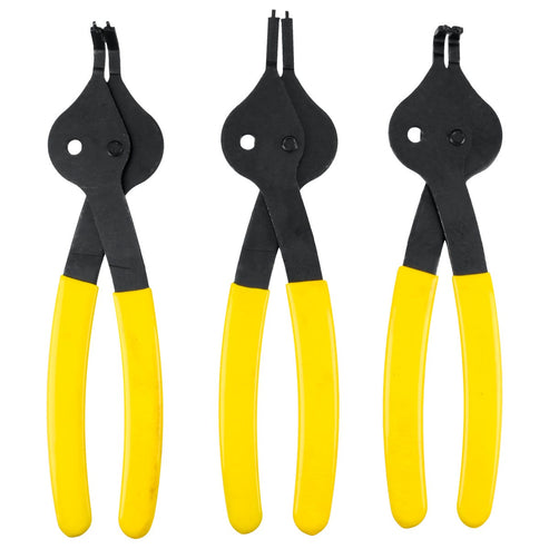 Juego De Pinzas Para Anillos De Retención Convertibles, 3 Piezas, Surtek P02