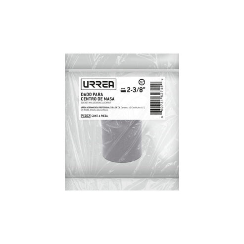 Dado Para Centros De Maza Cuadro De 3/4, 2-3/8, Urrea P1902