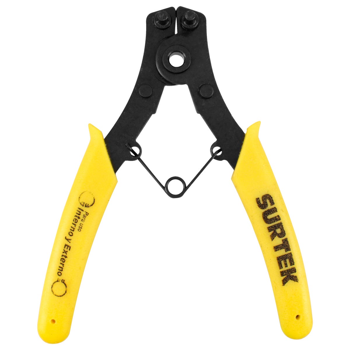 Pinza Para Anillos De Retención Con Cabeza Intercambiable, 5 Piezas, Surtek PFR01