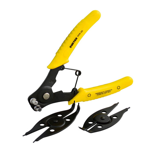 Pinza Para Anillos De Retención Con Cabeza Intercambiable, 3 Piezas, Surtek PFR02