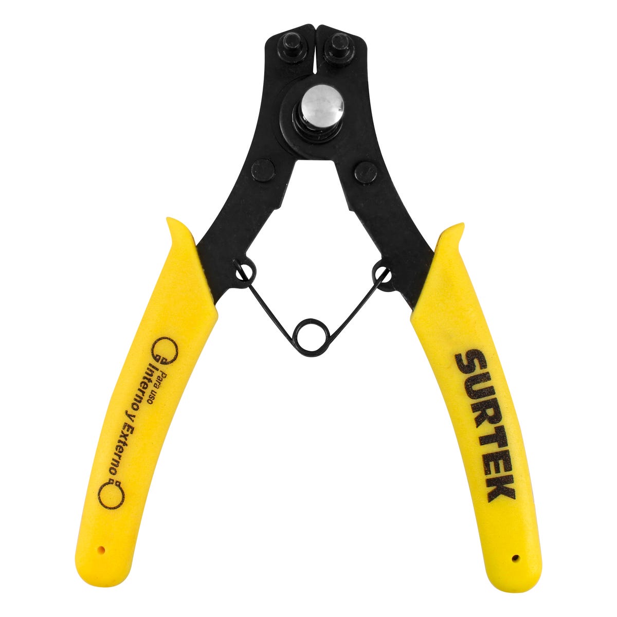 Pinza Para Anillos De Retención Con Cabeza Intercambiable, 3 Piezas, Surtek PFR02