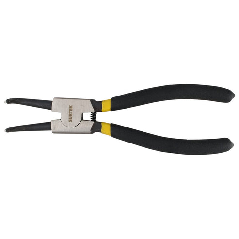 Pinza Para Anillos De Retención Con Doble Mango De Vinil Fijas Tipo Externo Ángulo De 90°, Surtek PFR6190