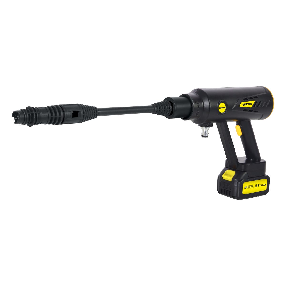 Pistola De Lavado Inalámbrica A Batería Li-Ion 350 W, 18 V, Surtek PLB618