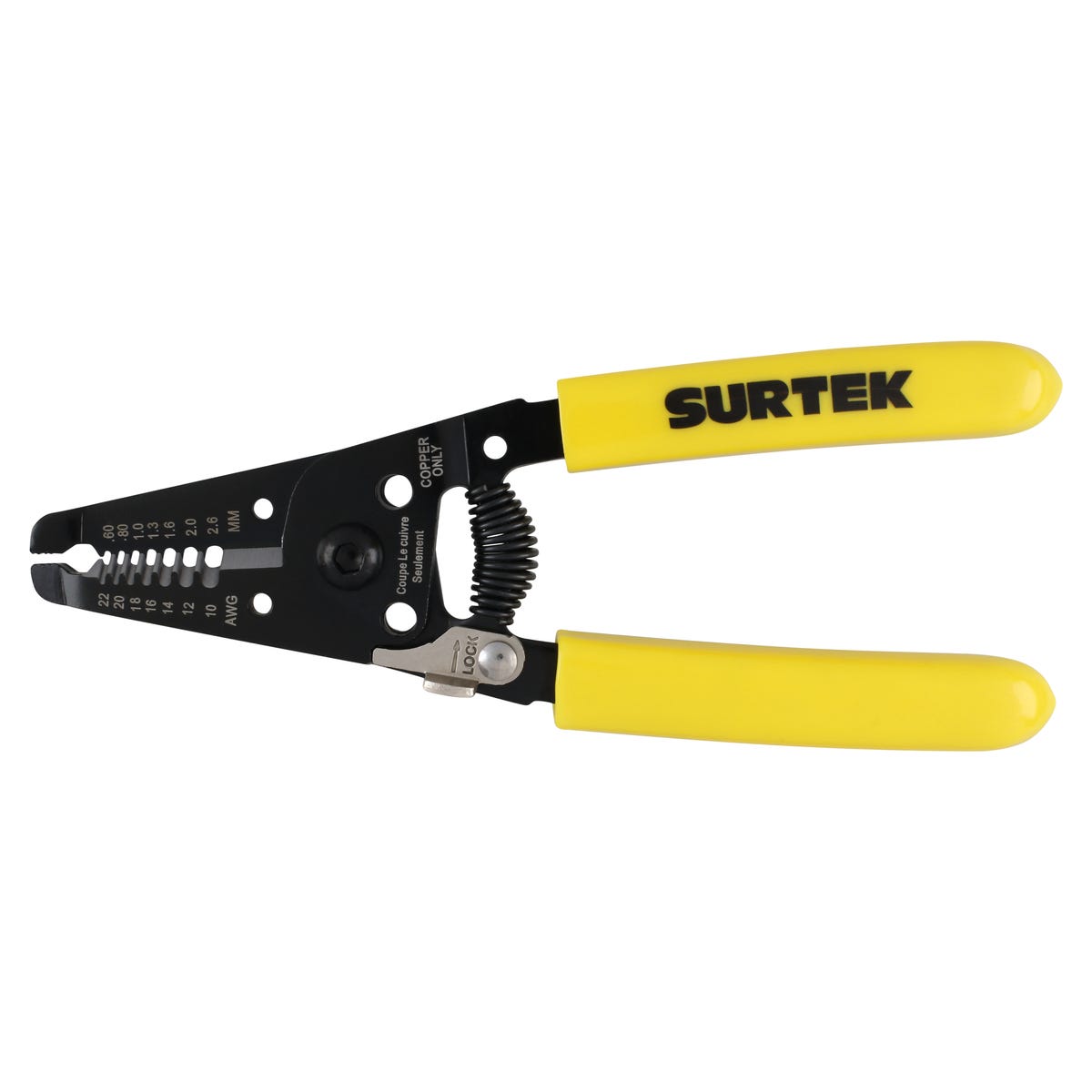 Pinza Pelacable 10-26 AWG De 6, Surtek PLC6