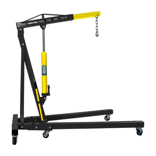 Pluma Hidráulica Plegable Con Posición De Levantamiento Adaptable, 2 Ton, Surtek PLH2