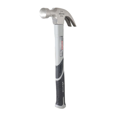 Martillo Pulido Uña Curva 20 OZ Mango 13" de Fibra de Vidrio | PN-0405