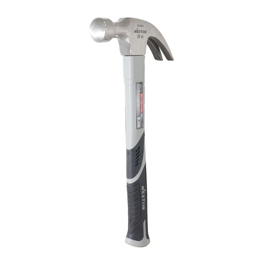 Martillo Pulido Uña Curva 20 OZ Mango 13" de Fibra de Vidrio | PN-0405