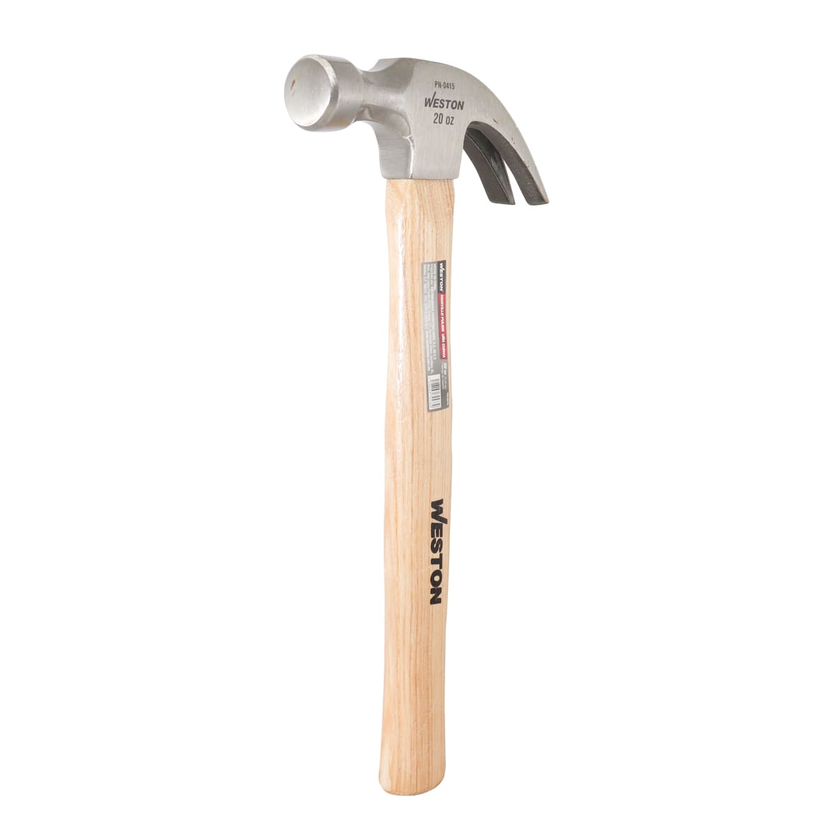 Martillo Pulido Uña Curva 20 OZ Mango 13" de Madera | PN-0415