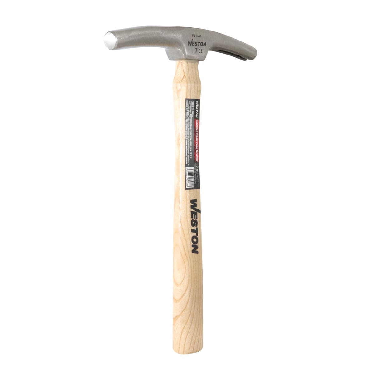 Martillo Pulido para Tapicero 7 OZ Mango 10" de Madera Dura | PN-0440