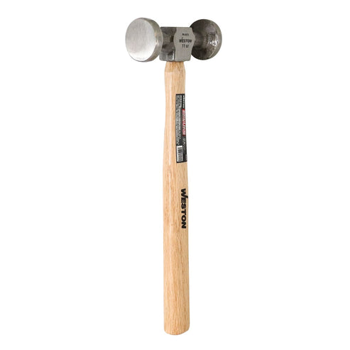 Martillo Pulido Hojalatero Punta Plana Mango 13" de Madera Dura 11 OZ | PN-0470