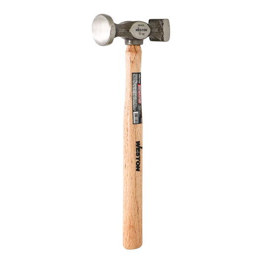 Martillo Pulido Hojalatero Punta Doble Mango 13" de Madera Dura 11 OZ | PN-0475