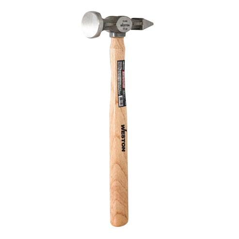 Martillo Pulido Hojalatero Punta Cincel Mango 13" de Madera Dura 11 OZ | PN-0480
