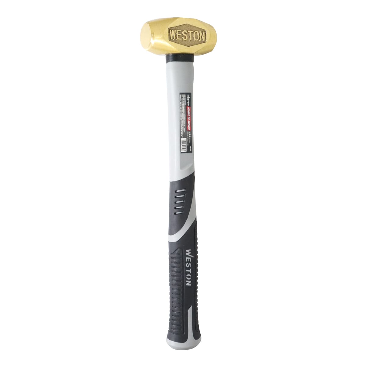 Marro Semipulido de Bronce 1.6 LB Mango 14" de Fibra de Vidrio | PN-0505