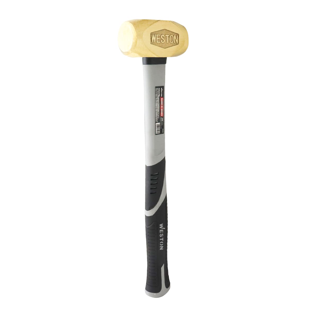 Marro Semipulido de Bronce 3 LB Mango 15" de Fibra de Vidrio | PN-0510