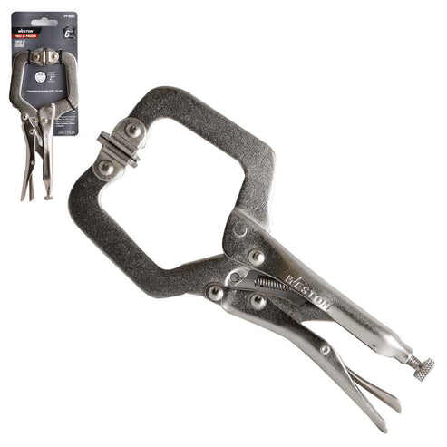 Pinza de Presión Tipo C con Mordaza Ajustable 6'' (6SP) | PP-0055