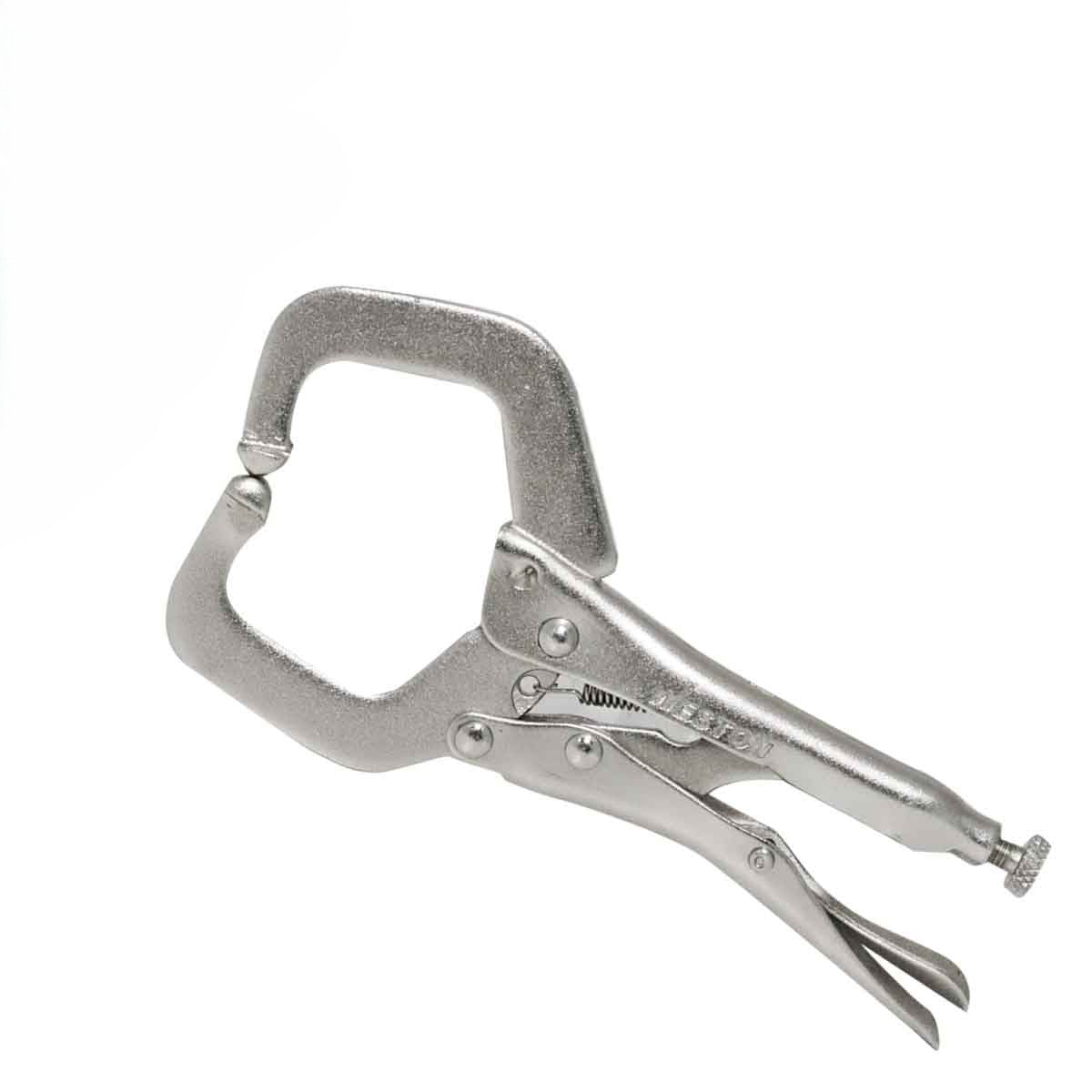 PP-0075 PINZA DE PRESION TIPO C C/MORDAZA FIJA 6'' (6R) (CAJA C/6 PZAS - PRECIO X PIEZA)