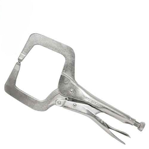 PINZA DE PRESION TIPO C C/MORDAZA FIJA 11'' (11R) (CAJA C/6 PZAS - PRECIO X PIEZA)