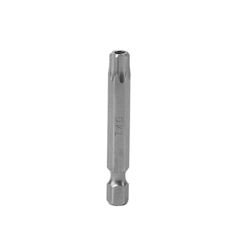 Punta Torx Seguridad De Poder Hexágono De 1/4, T10 x 2 5 Piezas, Surtek PTS102