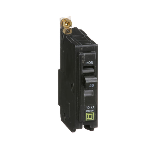 INTERRUPTOR TERMICO 1P 20 A 120/240 V 10KA QOB ATORNILLABLE SQUARE D QOB120