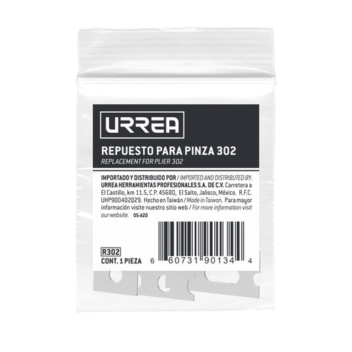 Repuesto Para Pinza Ponchadora Modular 302, Urrea R302
