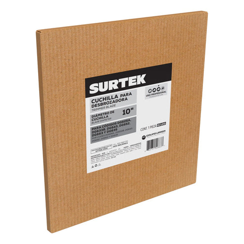 Cuchilla Para Desbrozadora Recta DG626A, DG633B, Surtek RCUDG