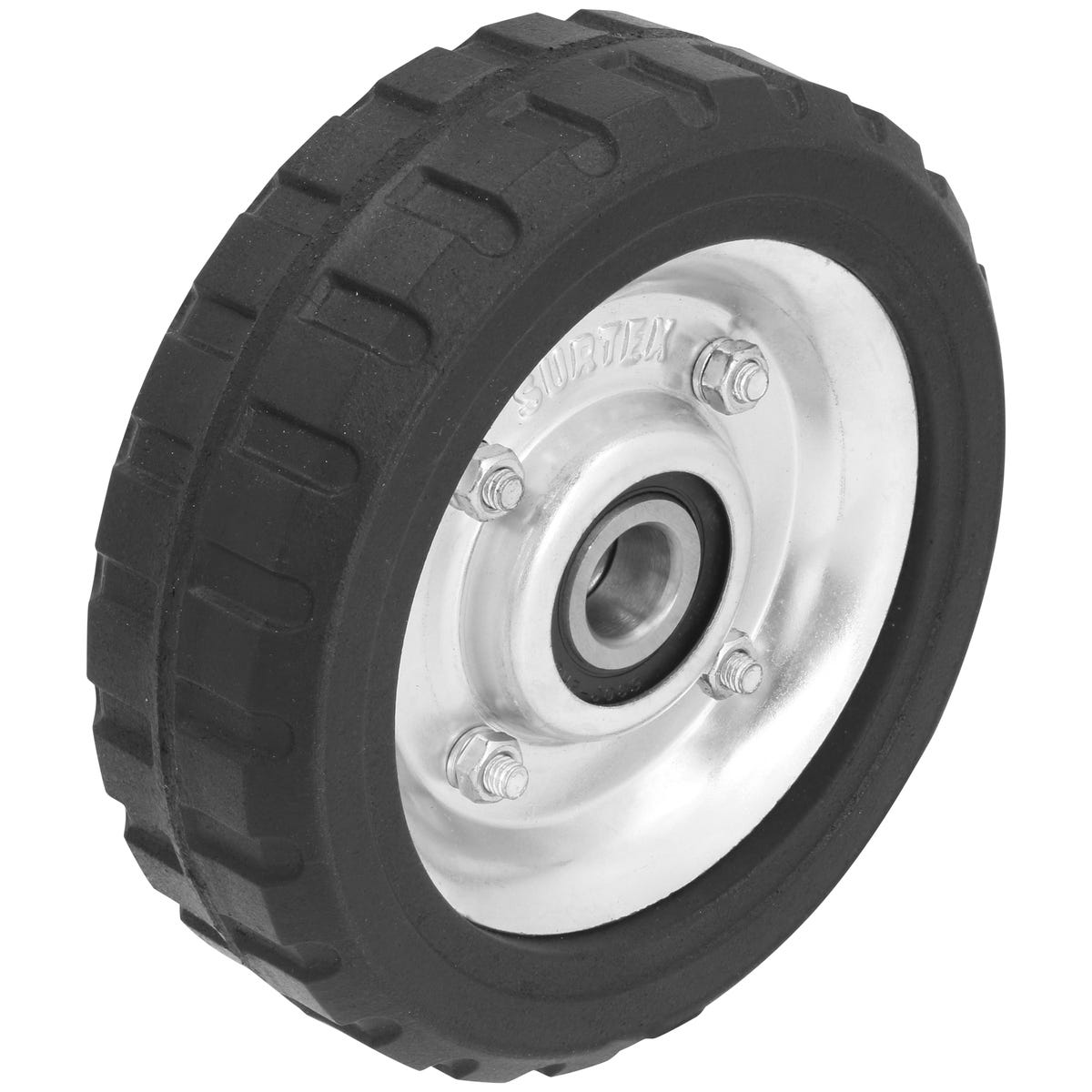 Rueda Sólida Para Diablo Con Balero Doble 110 kg, 6, Surtek RD6D