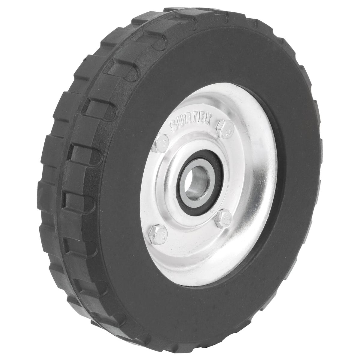 Rueda Sólida Para Diablo Con Balero Sencillo 85 kg, 7, Surtek RD7S