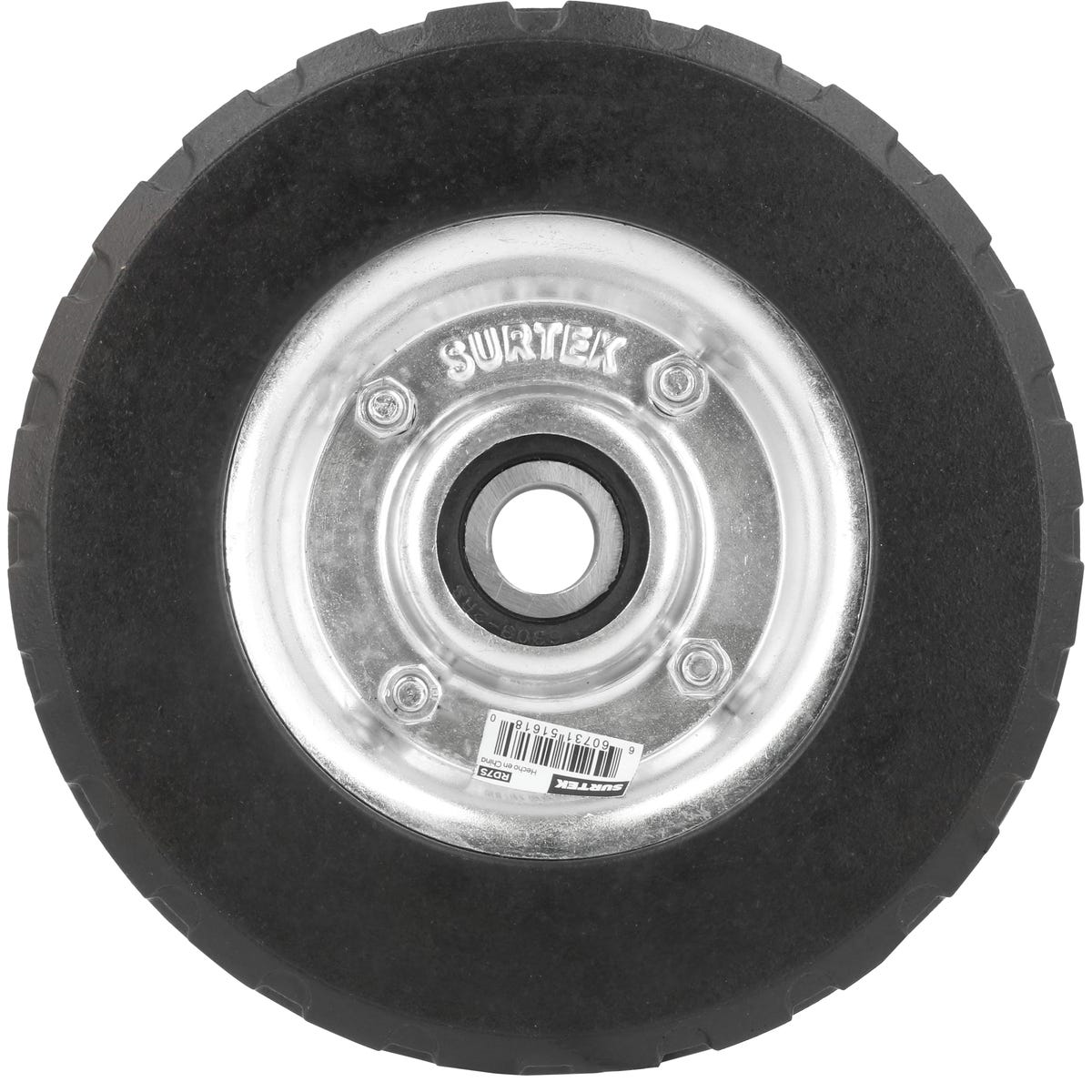 Rueda Sólida Para Diablo Con Balero Sencillo 85 kg, 7, Surtek RD7S