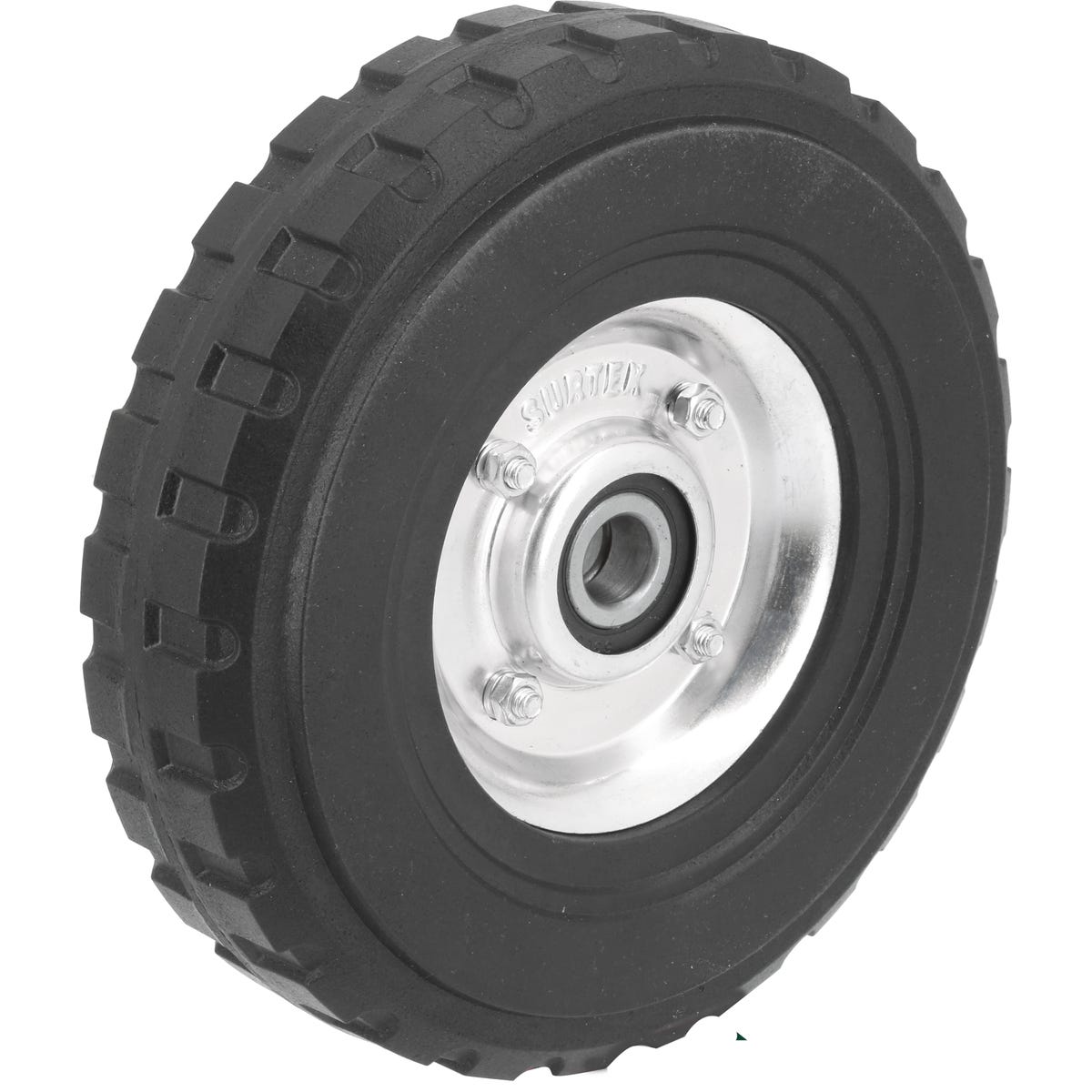Rueda Sólida Para Diablo Con Balero Doble 130 kg, 8, Surtek RD8D