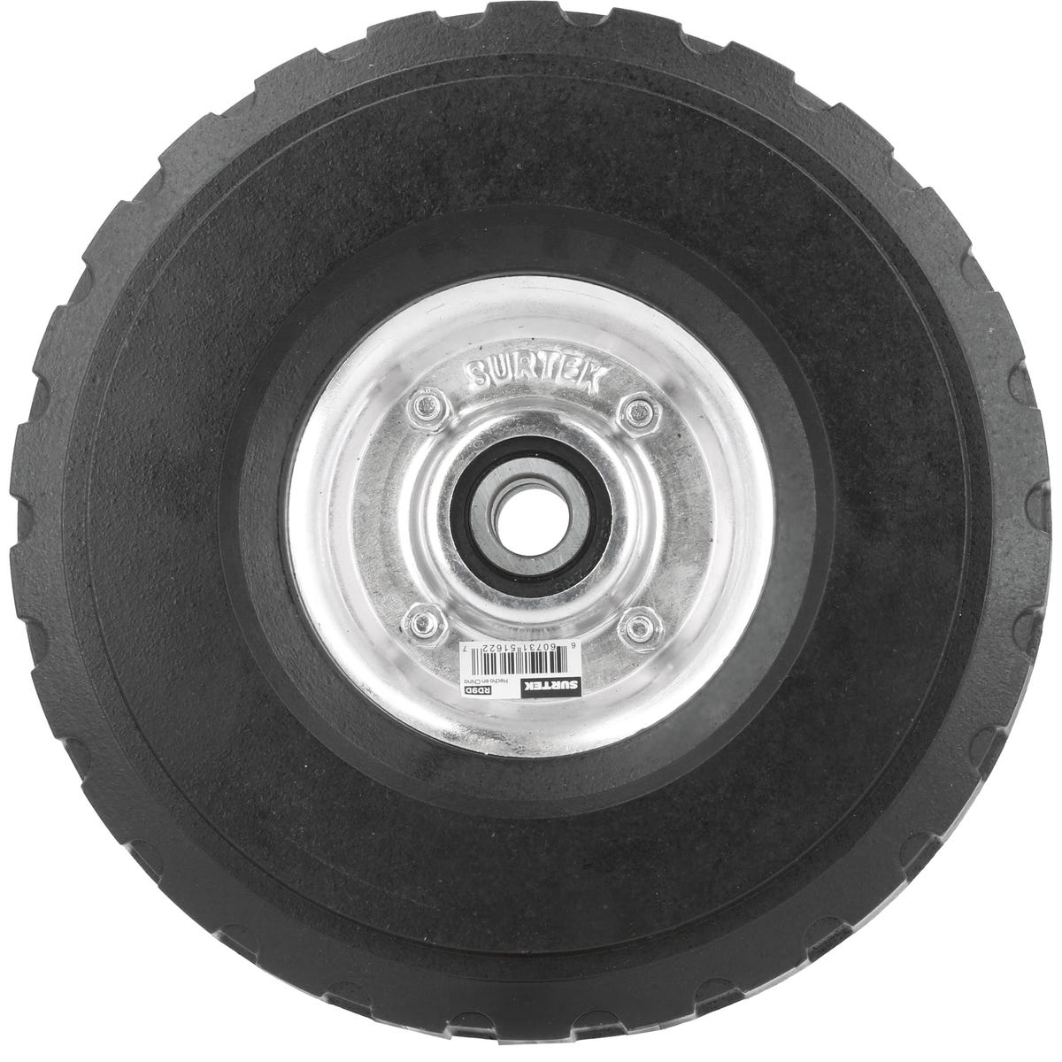 Rueda Sólida Para Diablo Con Balero Doble 140 kg, 9, Surtek RD9D