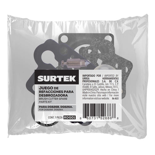 Juego De Refacción Para Desbrozadora DG626B, DG626A, Surtek RDG01