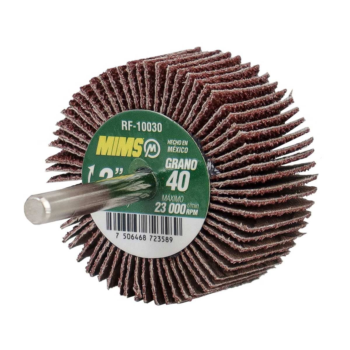 Rueda Flap con Vástago 2" Grano 40 MIMS | RF-10030