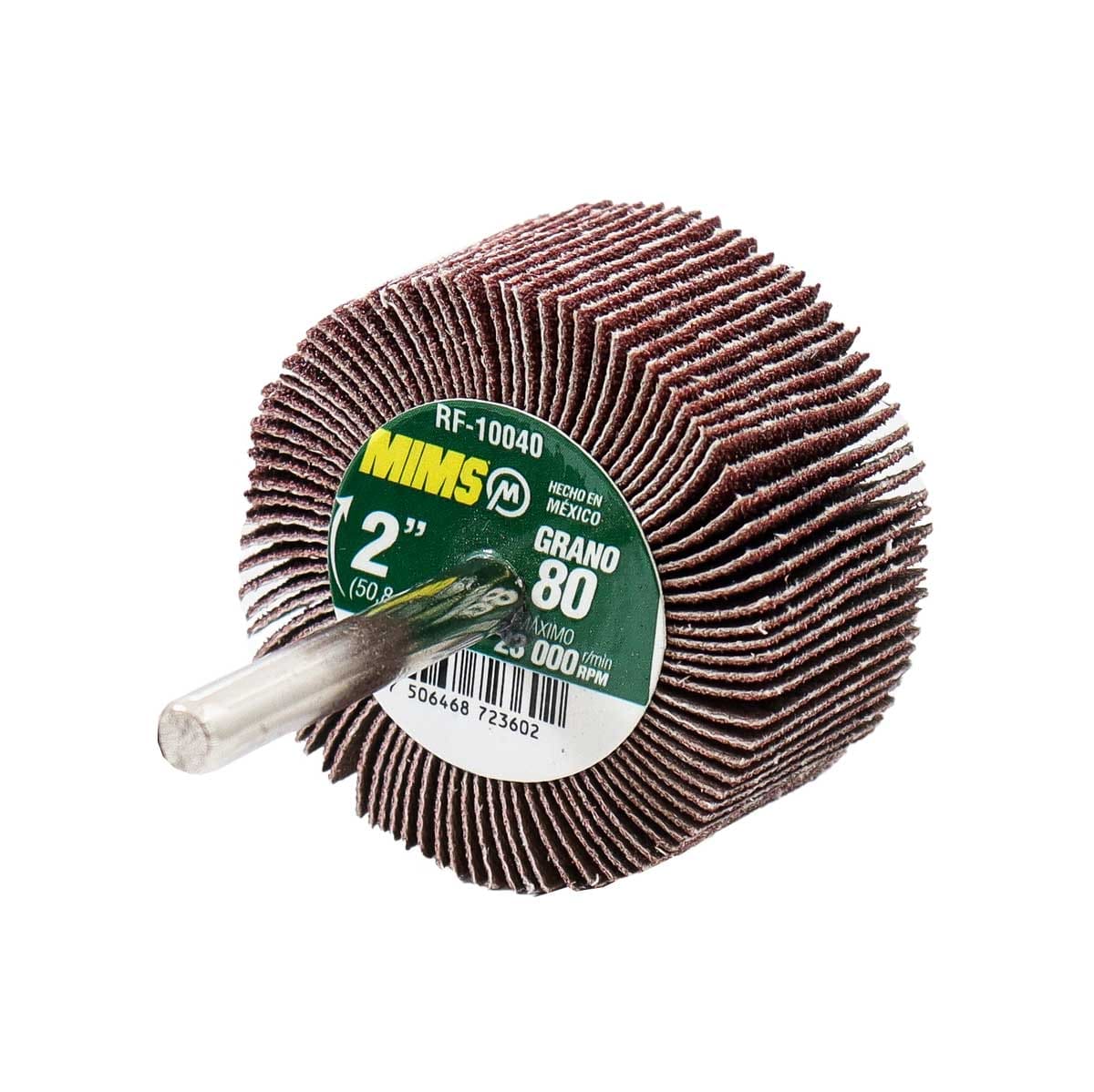 Rueda Flap con Vástago 2" Grano 80 MIMS | RF-10040