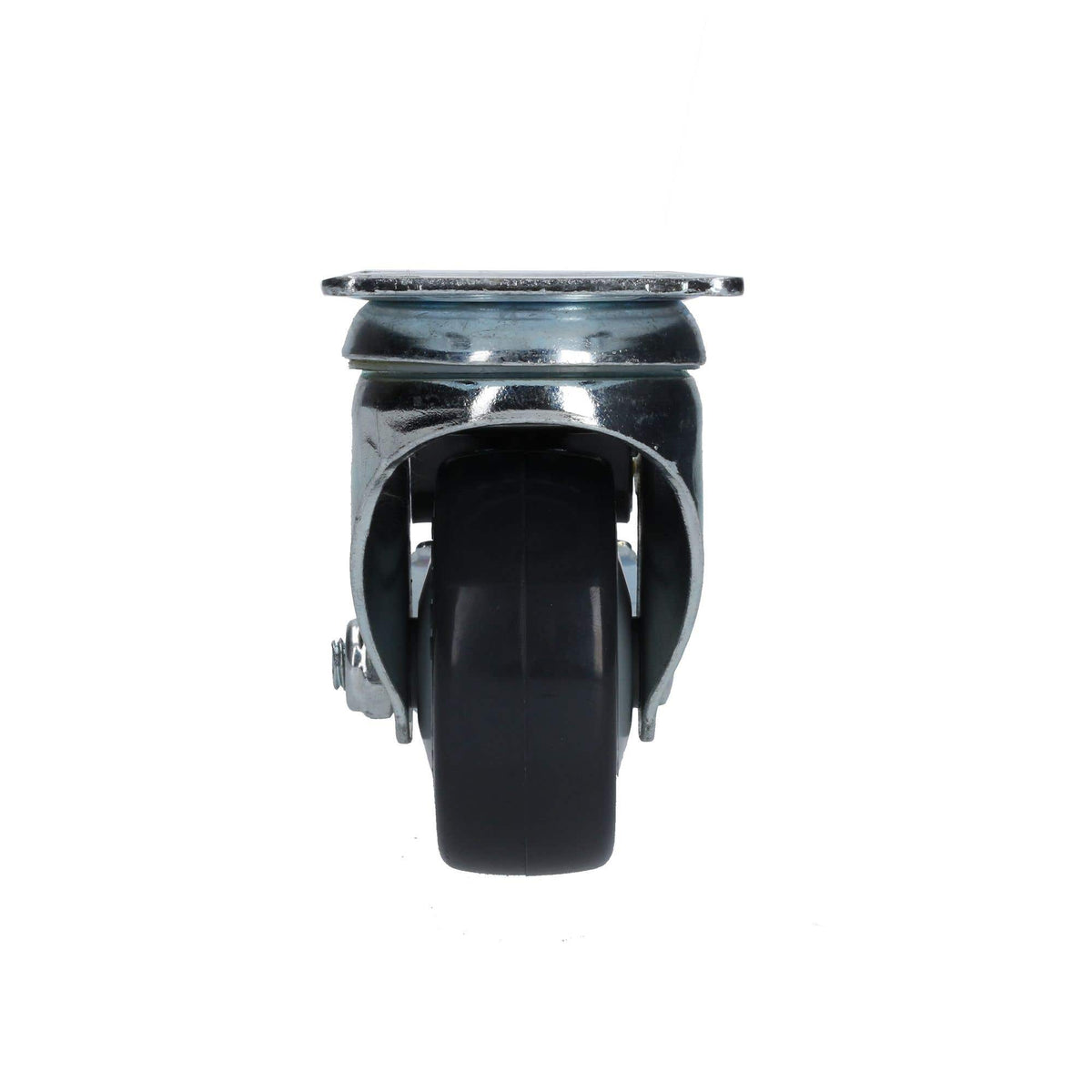 Rodaja De Poliuretano Negro Giratoria Con Freno 3, Surtek RG7B