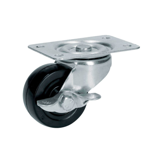 Rodaja De Hule Giratoria Con Freno 2-1/2, Surtek RH6B