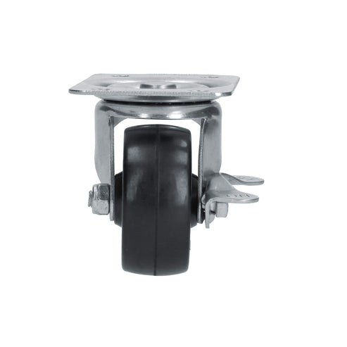 Rodaja De Hule Giratoria Con Freno 2-1/2, Surtek RH6B