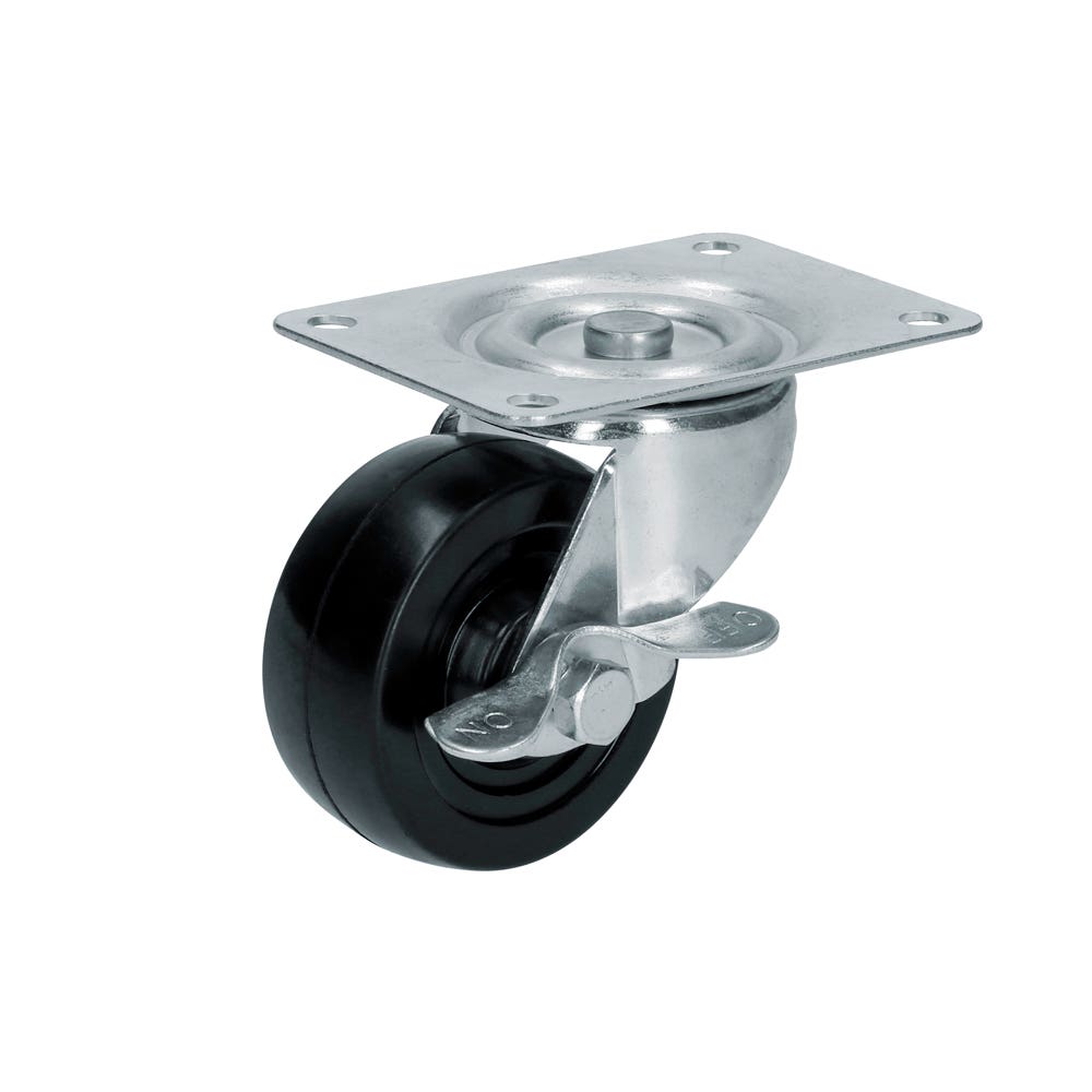 Rodaja De Hule Giratoria Con Freno 3, Surtek RH7B