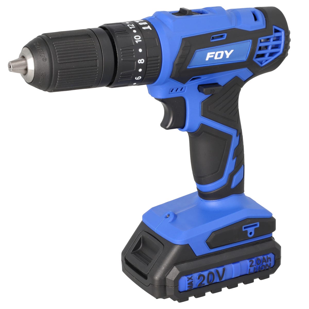Rotomartillo De Impacto 1/2 A Batería Litio-Ion 20 V, 35 Nm, Foy RI320