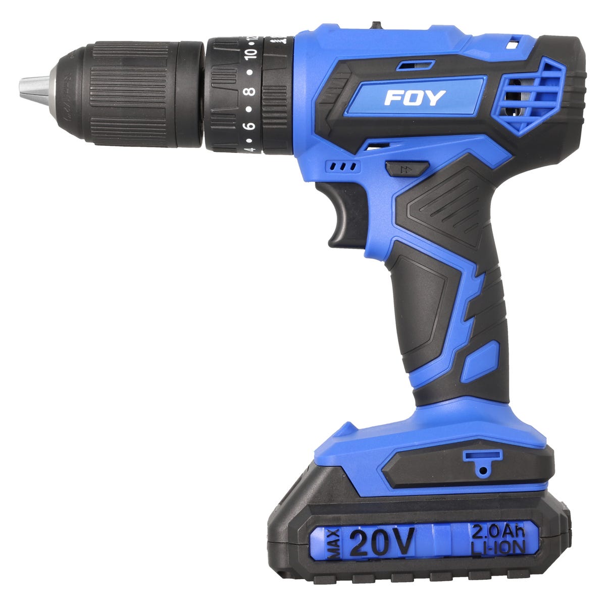 Rotomartillo De Impacto 1/2 A Batería Litio-Ion 20 V, 35 Nm, Foy RI320