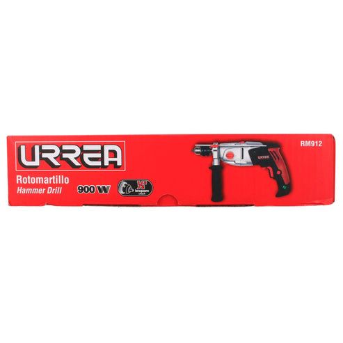 Rotomartillo 1/2 900 W 120 V, 1080 Y 3000 RPM 2 Velocidades, Urrea RM912