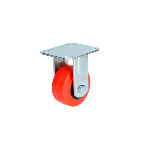Rodaja De Poliuretano Rojo Fija 4, Surtek RR10F